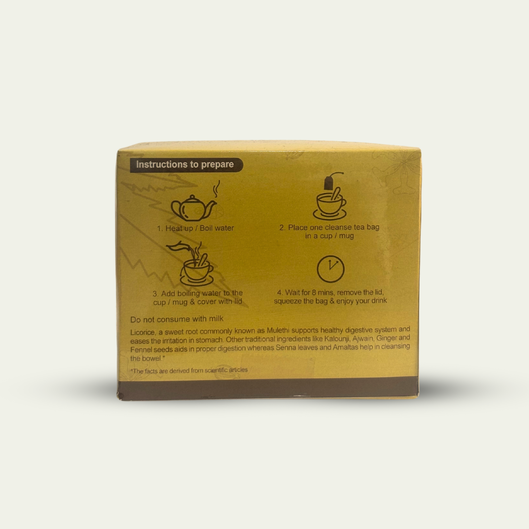 Herbal Cleanse Tea Strong MC BOX 6g X15 Tea bags - BUY 2 GET 1 FREE