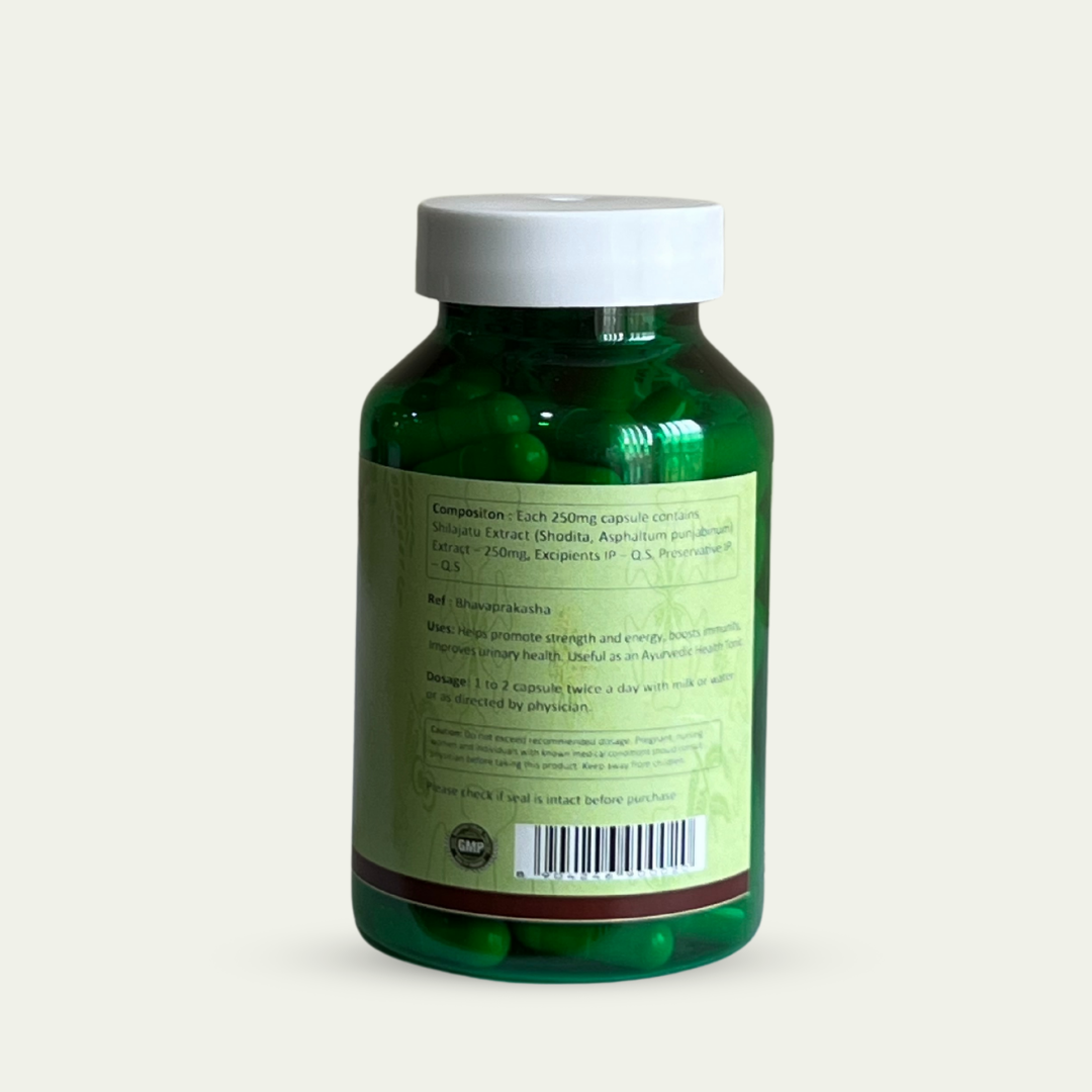Shilajatu Capsules (60 Capsules) - BUY 2 GET 1 FREE