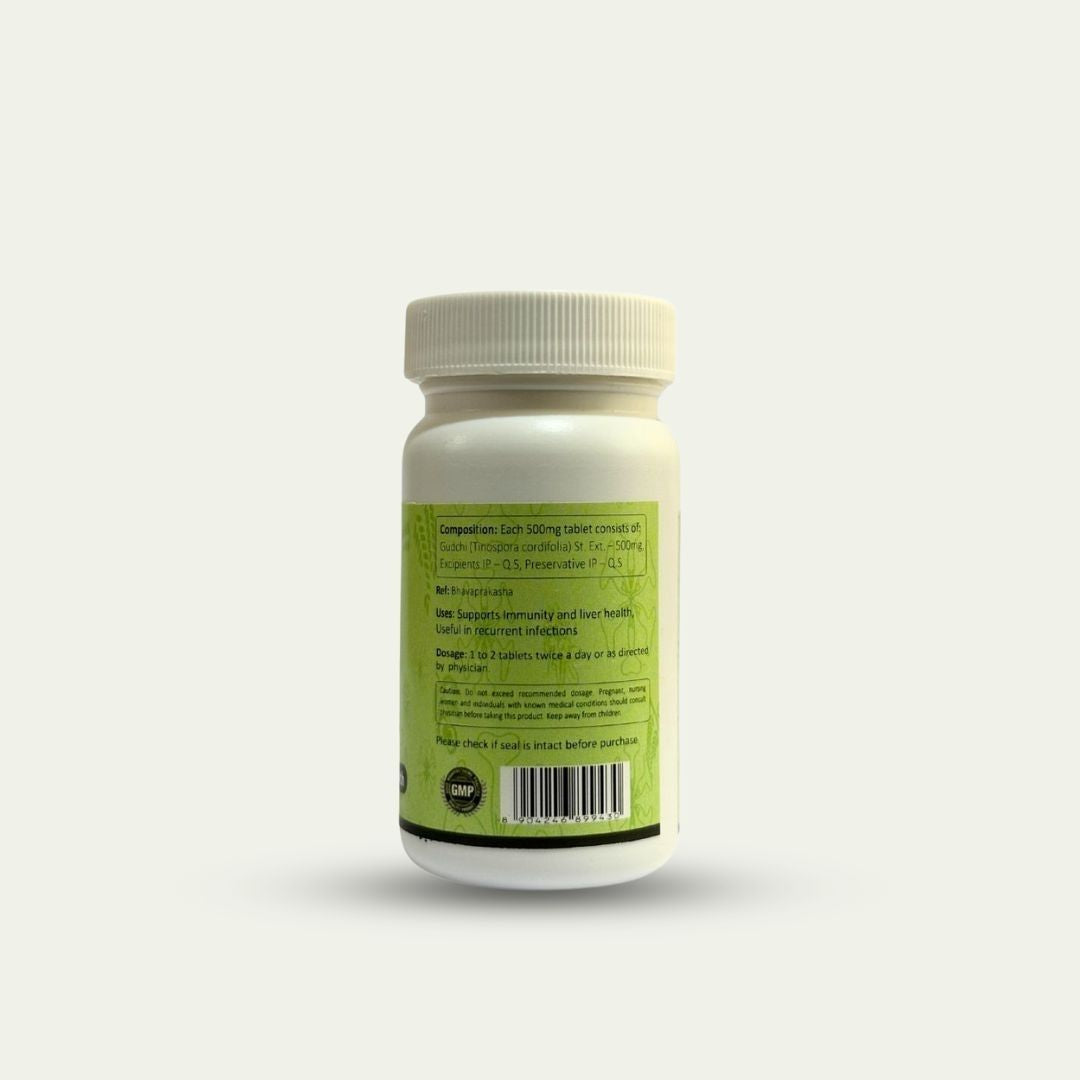 Guduchi 60 Tablets Bottle - BUY 2 GET 1 FREE