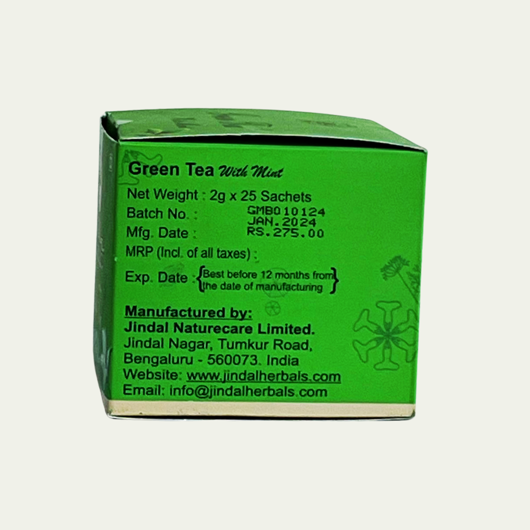 Green Tea With Mint Mc Box 2g X 25 Sachets - BUY 2 GET 1 FREE