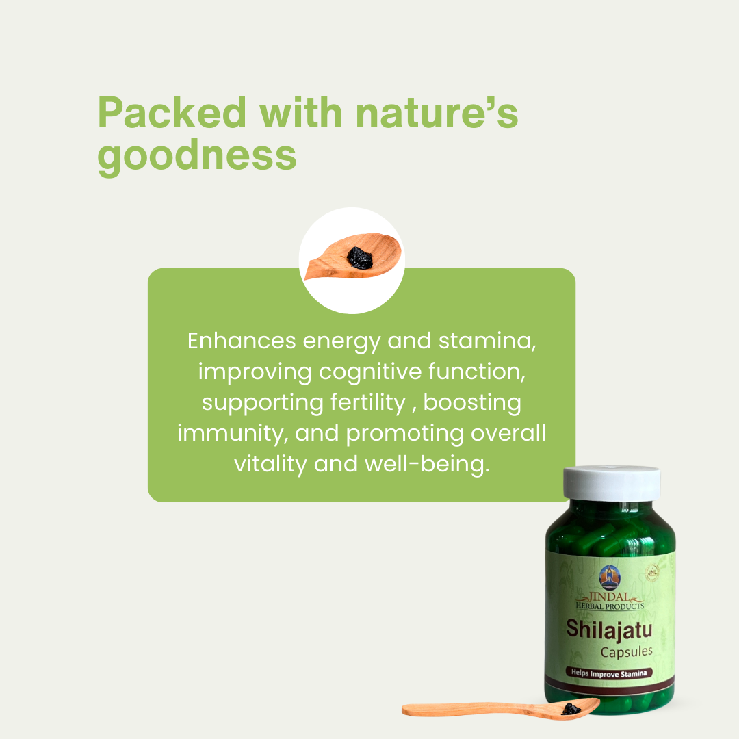 Shilajatu Capsules (60 Capsules) - BUY 2 GET 1 FREE