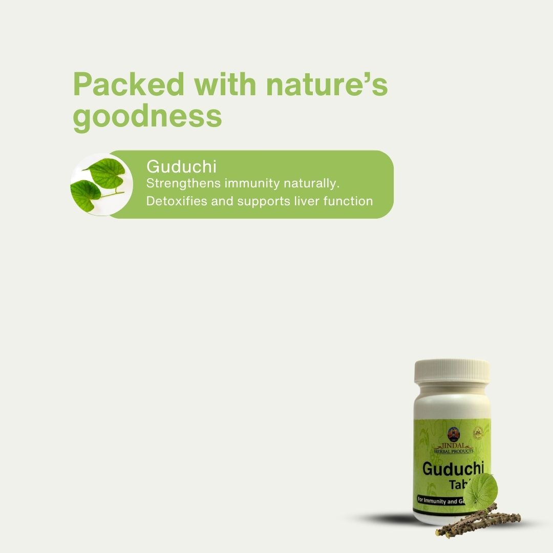 Guduchi 60 Tablets Bottle - BUY 2 GET 1 FREE