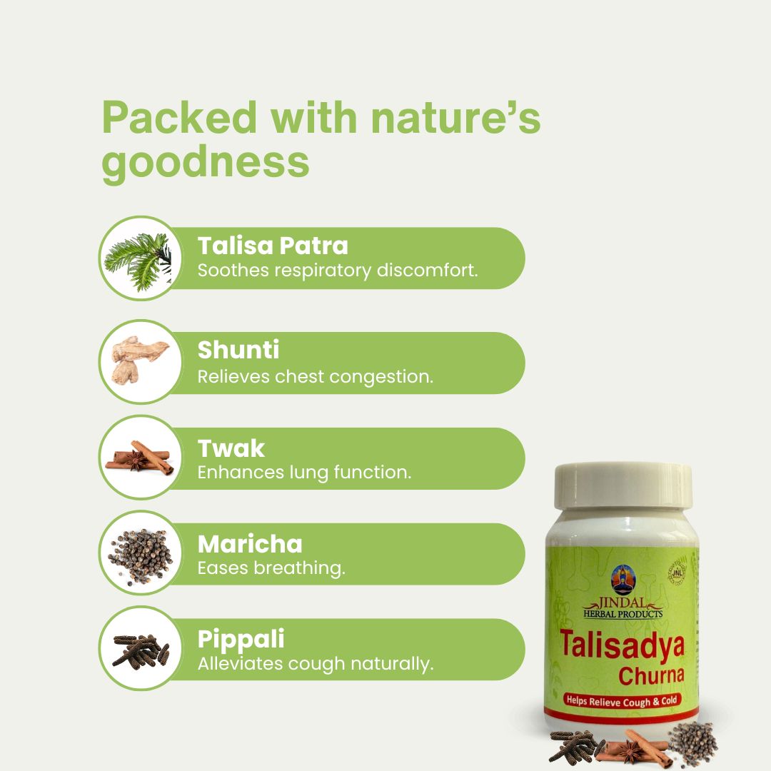 Talisadya Churna 100G Bottle - BUY 2 GET 1 FREE