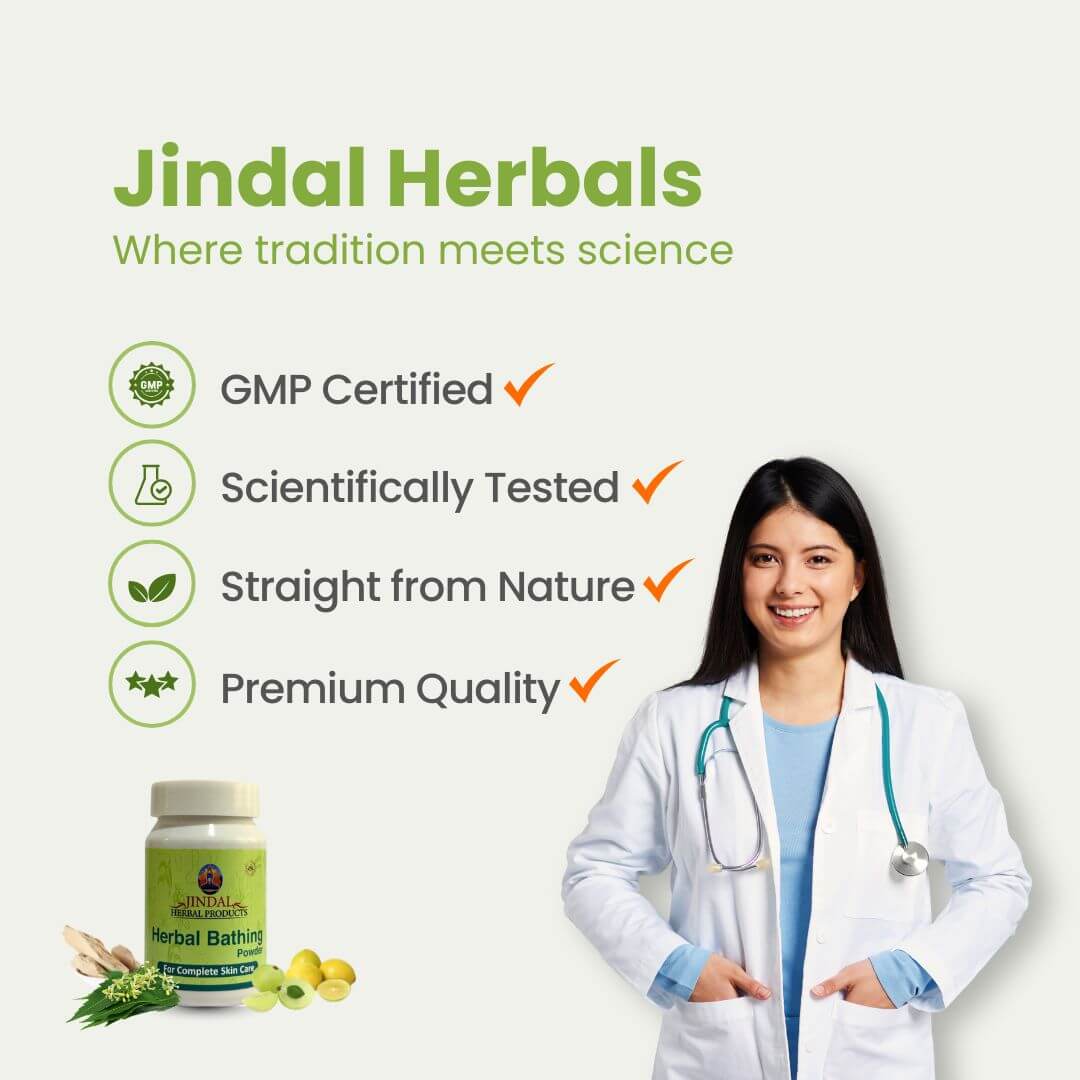 Herbal Bathing Powder 100g Bottle - BUY 2 GET 1 FREE