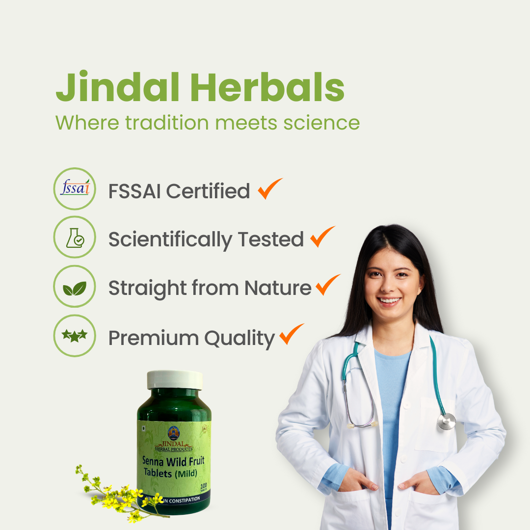 Senna Wild Fruit Tablets (Mild)- 100 Tab