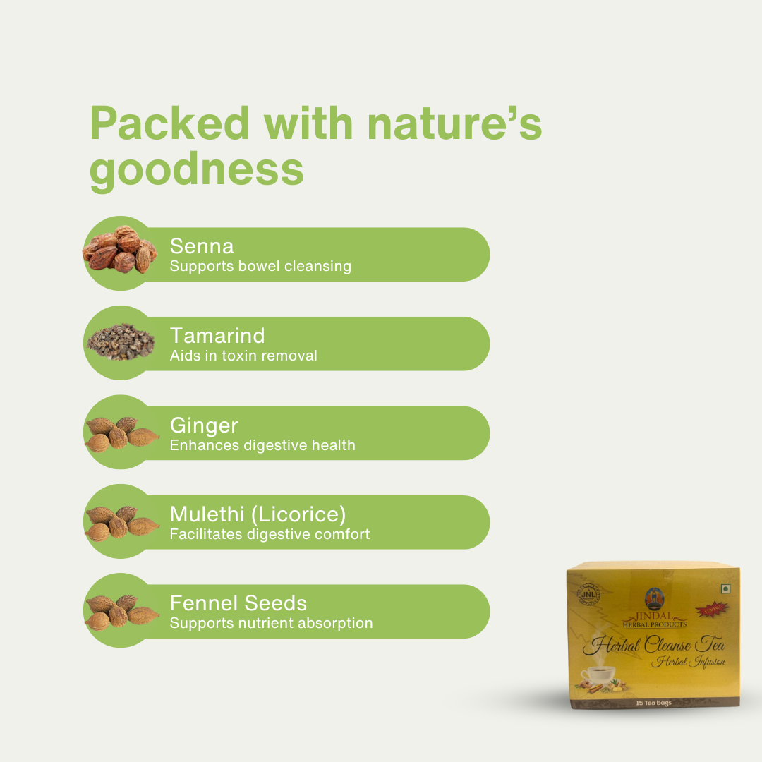 Herbal Cleanse Tea Strong MC BOX 6g X15 Tea bags - BUY 2 GET 1 FREE