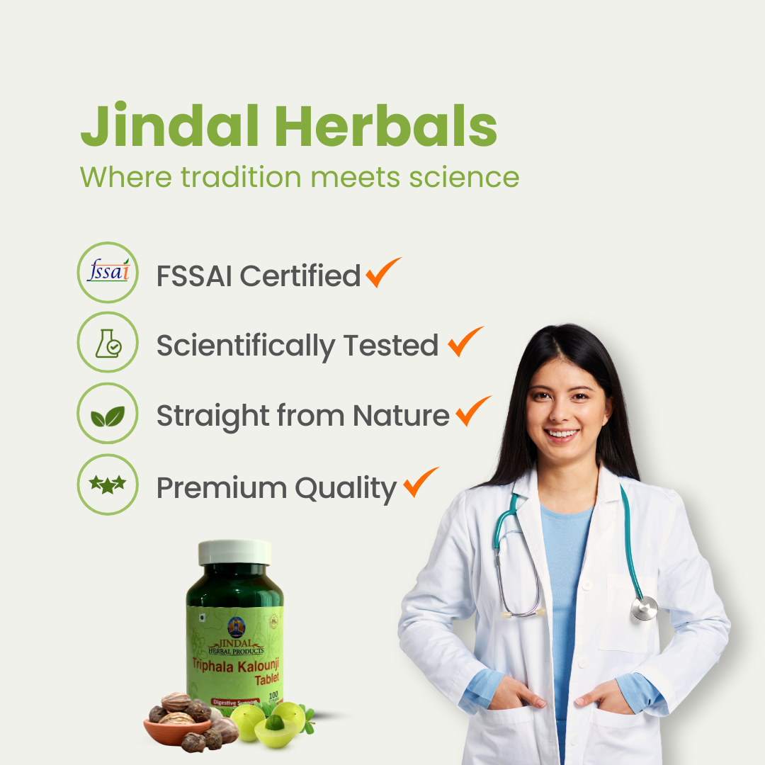 Triphala Kalounji Tablets (100 Tab)