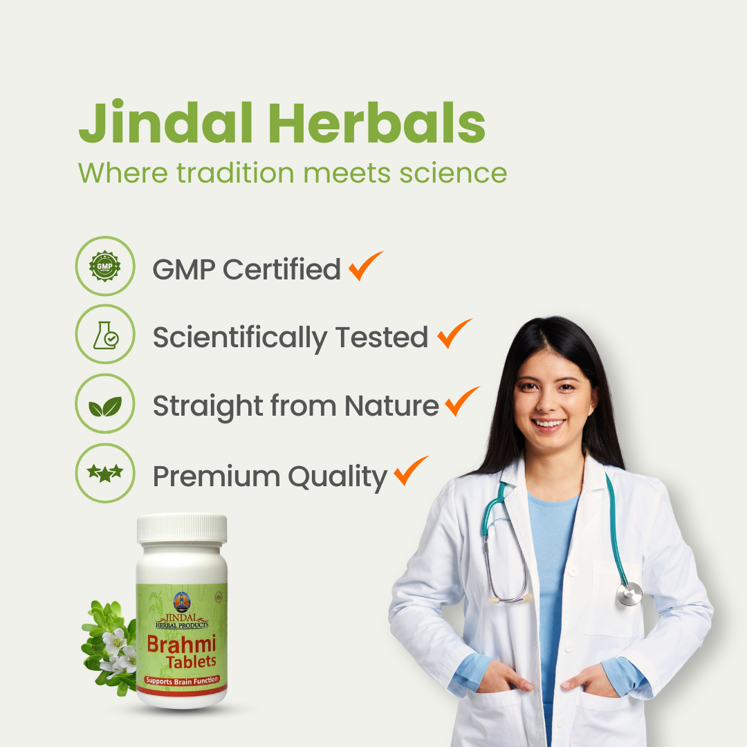 Brahmi 60 Tablets Bottle - BUY 2 GET 1 FREE