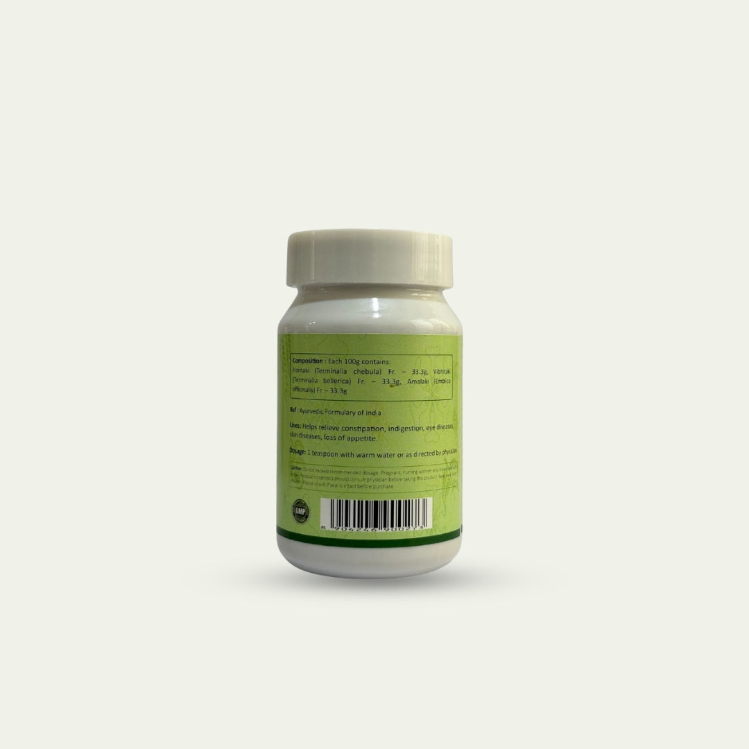 Triphala Churna 100g Bottle - BUY 2 GET 1 FREE