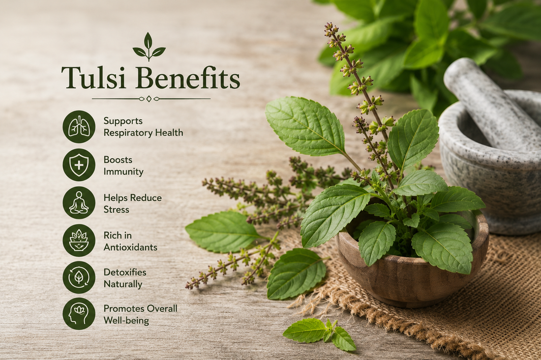 Tulsi Tablets: Embrace the Essence of Ayurvedic Respiratory Care