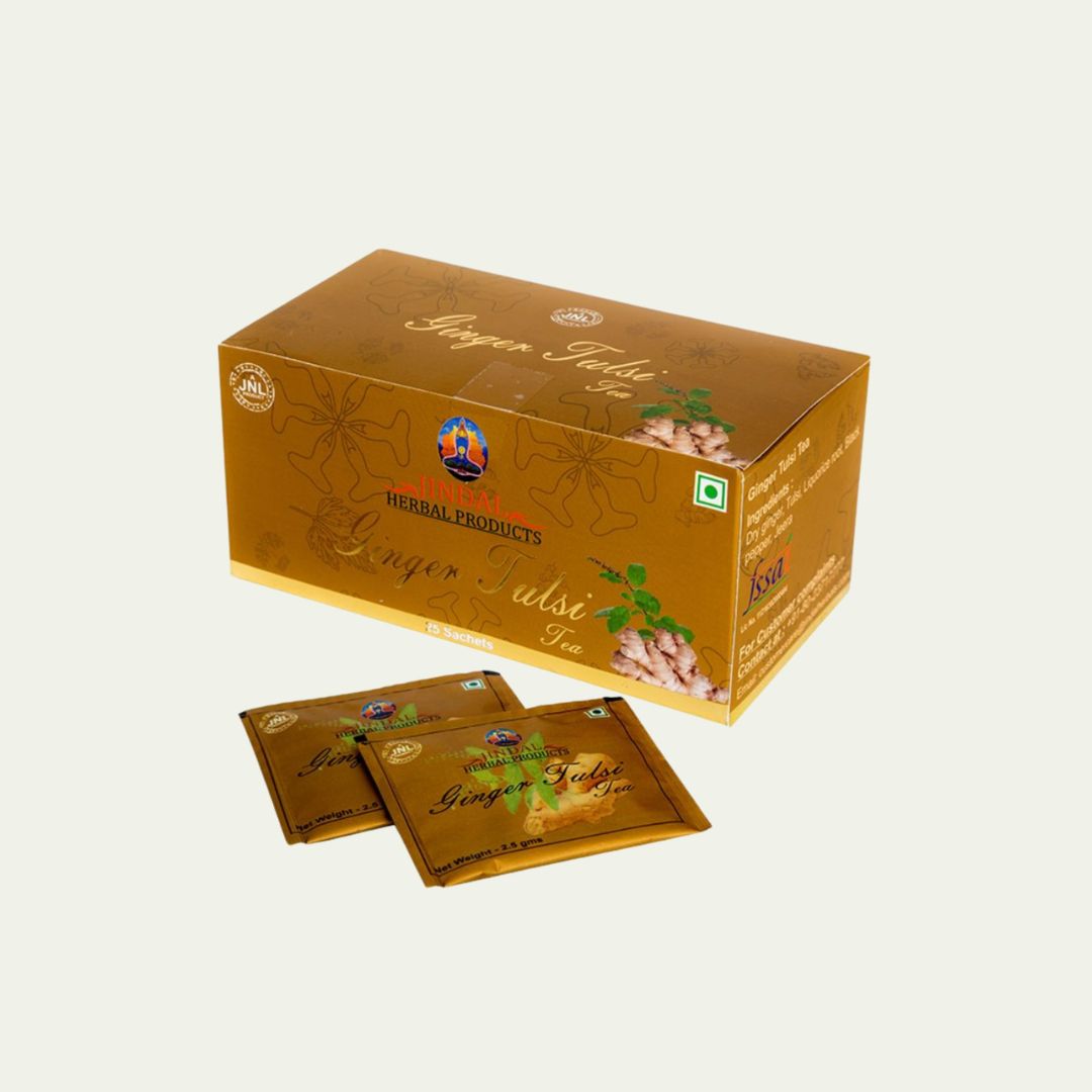 Ginger Tulsi Tea Mc Box 2.5g X 25 Sachets - BUY 2 GET 1 FREE