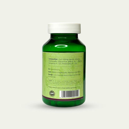 Yashtimadhu Capsules 60 Capsule Bottle - BUY 2 GET 1 FREE