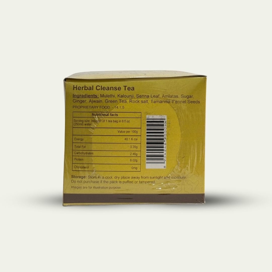 Herbal Cleanse Tea Mild MC BOX 3.6g X25 Tea bags - BUY 2 GET 1 FREE