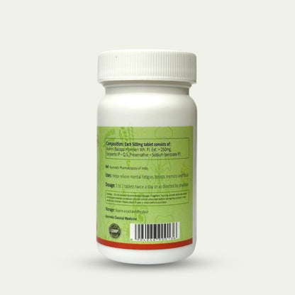 BRAHMI TABLETS 60 TAB BOTTLE - BUY 2 GET 1 FREE