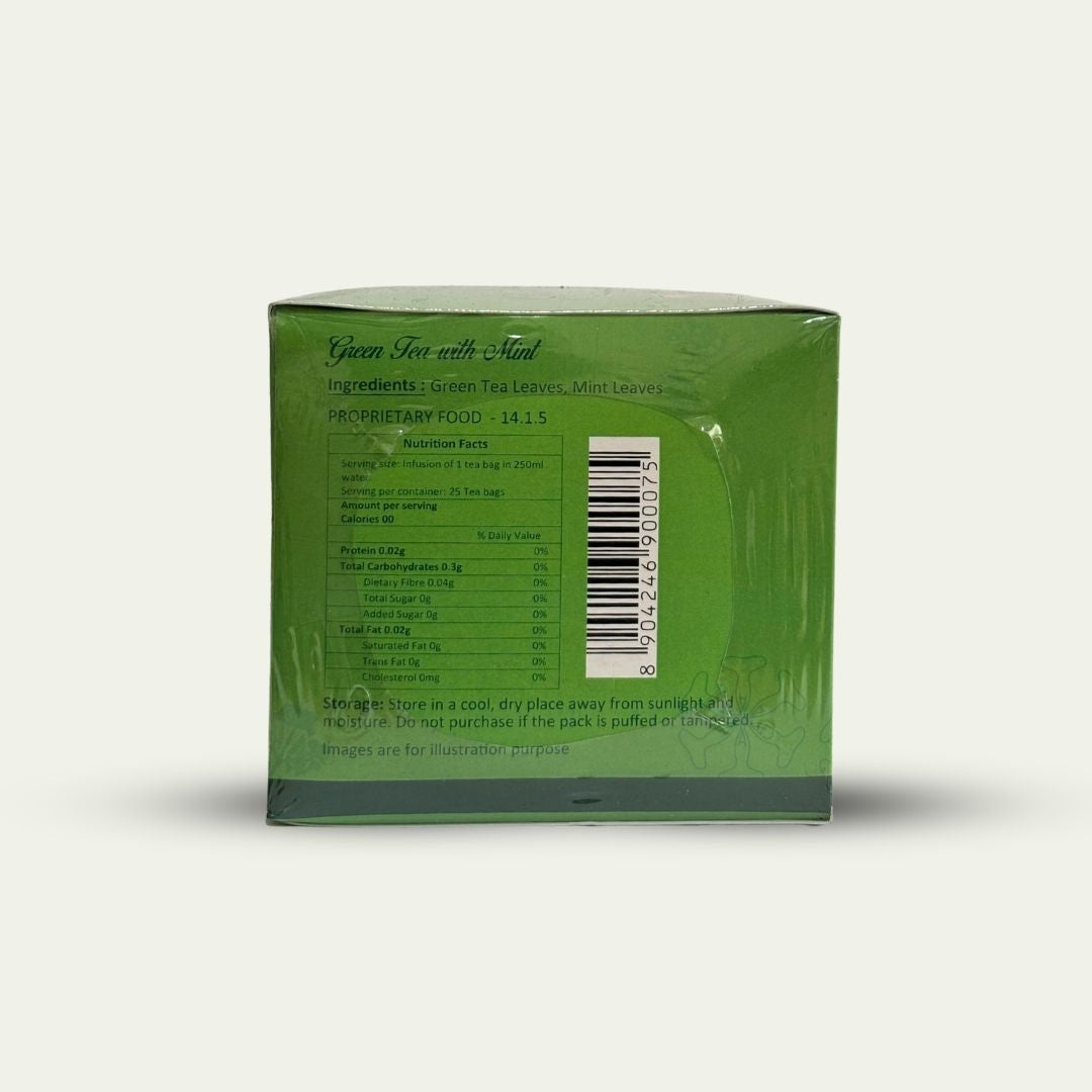 Green Tea With Mint Mc Box 2g X 25 Sachets - BUY 2 GET 1 FREE
