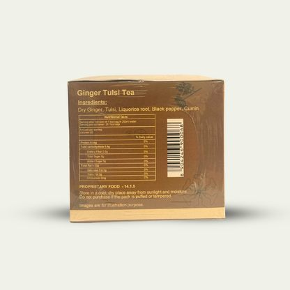 Ginger Tulsi Tea Mc Box 2.5g X 25 Sachets - BUY 2 GET 1 FREE