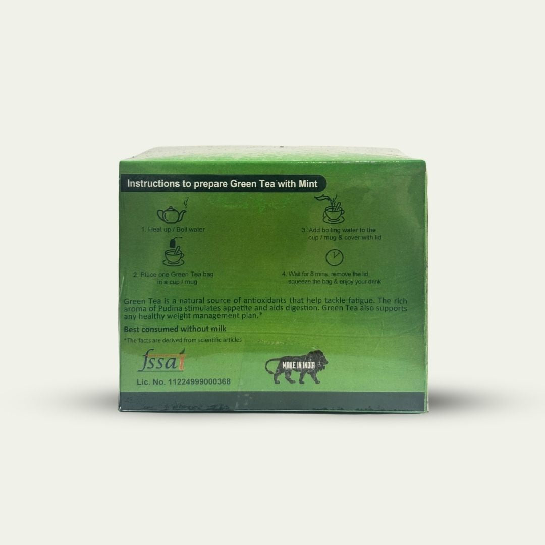 Green Tea With Mint Mc Box 2g X 25 Sachets - BUY 2 GET 1 FREE