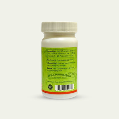 Tulsi Tablet 60 Tablet Bottle - BUY 2 GET 1 FREE