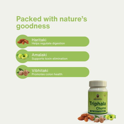 Triphala Churna 100g Bottle - BUY 2 GET 1 FREE