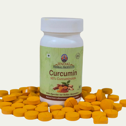 Curcumin Tablet 60 Tablet Bottle - BUY 2 GET 1 FREE