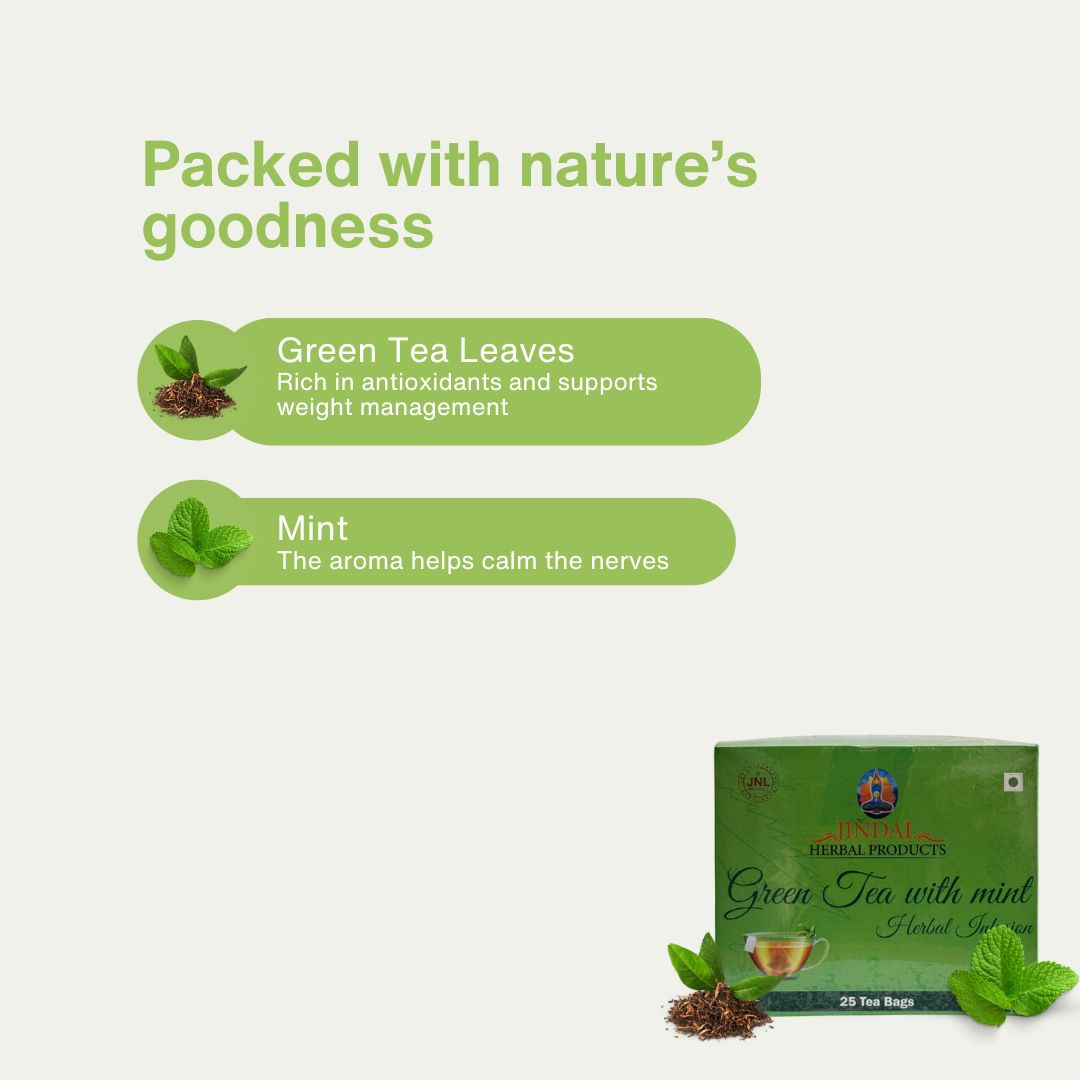 Green Tea With Mint Mc Box 2g X 25 Sachets - BUY 2 GET 1 FREE