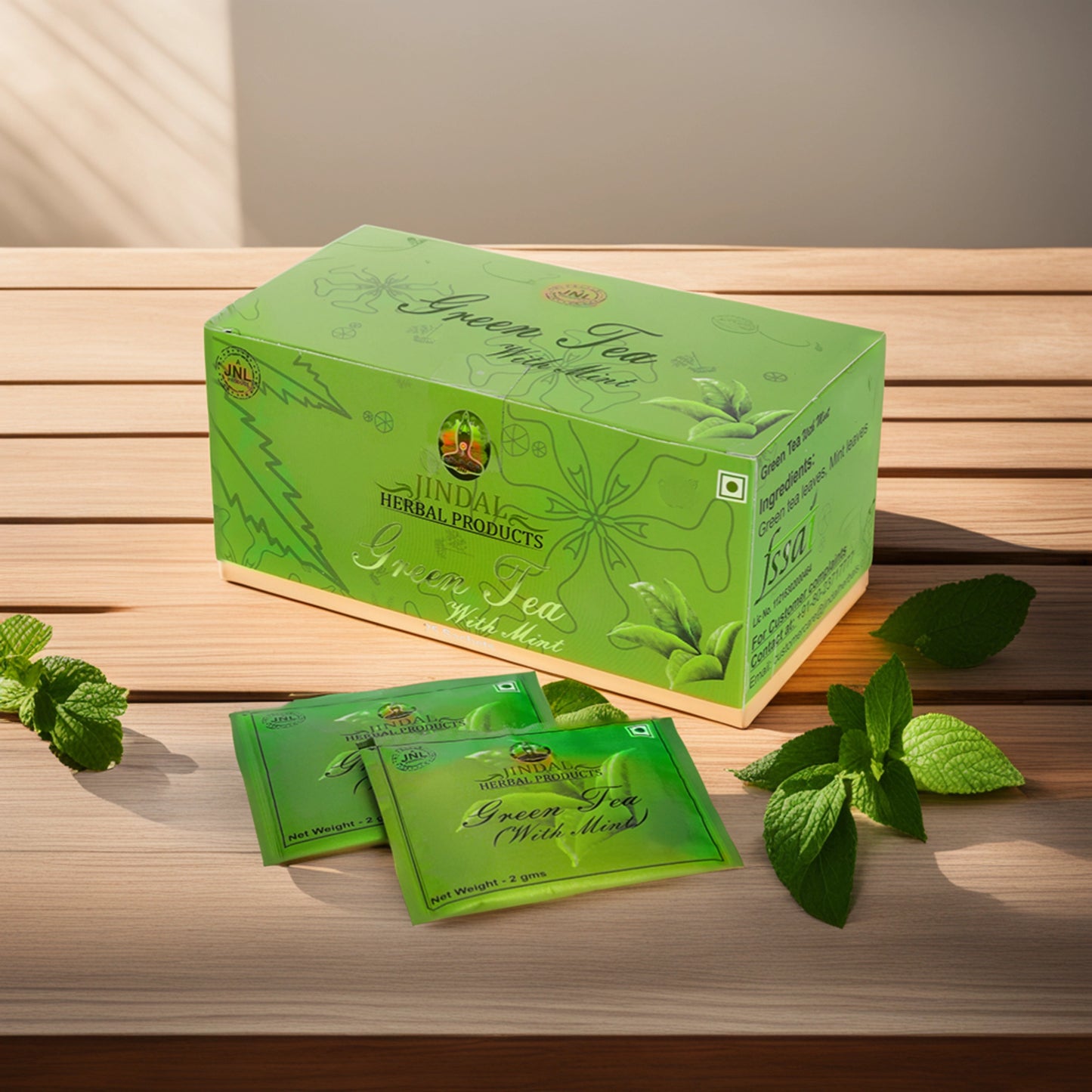 Green Tea With Mint Mc Box 2g X 25 Sachets - BUY 2 GET 1 FREE