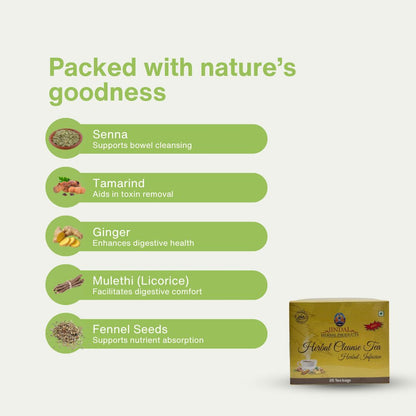 Herbal Cleanse Tea Strong MC BOX  6g X15 Tea bags - BUY 2 GET 1 FREE